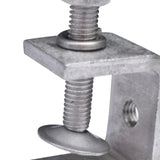 Maxbell 4 Pieces Stainless Steel C Clamp Tiger Clamp for Mounting Carpenter Building