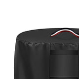 Maxbell Fire Pit Cover Weather Resistant Portable 420D Full Coverage Fire Bowl Cover M