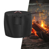 Maxbell Fire Pit Cover Weather Resistant Portable 420D Full Coverage Fire Bowl Cover M