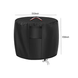 Maxbell Fire Pit Cover Weather Resistant Portable 420D Full Coverage Fire Bowl Cover M