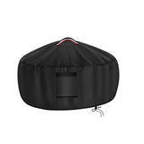 Maxbell Fire Pit Cover Weather Resistant Portable 420D Full Coverage Fire Bowl Cover L
