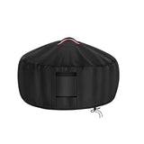 Maxbell Fire Pit Cover Weather Resistant Portable 420D Full Coverage Fire Bowl Cover L