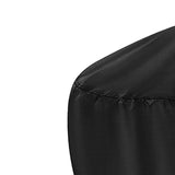 Maxbell Fire Pit Cover Weather Resistant Portable 420D Full Coverage Fire Bowl Cover L