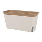 Maxbell Self Watering Planter Plant Pot Yard Window Indoor Outdoor Plants Flower Pot Coffee