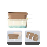 Maxbell Self Watering Planter Plant Pot Yard Window Indoor Outdoor Plants Flower Pot Coffee