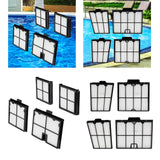 Maxbell 4 Pieces Filtering Panels Practical Easy to Use Accessories for Pool Cleaner 9991466 R4