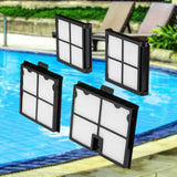 Maxbell 4 Pieces Filtering Panels Practical Easy to Use Accessories for Pool Cleaner 9991466 R4