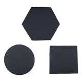 Maxbell 4x Garden Stepping Stones Fake Decorative Garden Mat for Outdoor Landscaping Hexagon Shape