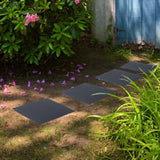 Maxbell 4x Garden Stepping Stones Fake Decorative Garden Mat for Outdoor Landscaping Square Shape