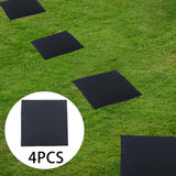 Maxbell 4x Garden Stepping Stones Fake Decorative Garden Mat for Outdoor Landscaping Square Shape