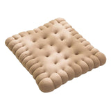 Maxbell Biscuit Shaped Seat Cushion Chair Pad for Yoga Sofa Bed Floor Seating Office Light Coffee