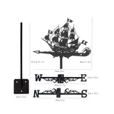 Maxbell Wind Direction Indicator Wind Measuring Tool Wind Vane for Barn Outdoor Farm