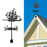 Maxbell Wind Direction Indicator Wind Measuring Tool Wind Vane for Barn Outdoor Farm