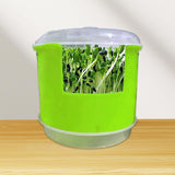 Maxbell Seed Sprouter Set Large Capacity Hydroponic Peanut Sprout Box for Wheatgrass Green