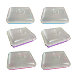 Maxbell 2 Pieces Garden Seed Sprouter Tray with Lid Beans Seedling Plant Germination Blue