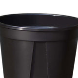 Maxbell 2 Pieces Plant Pot Planters with Drainage Holes for Outdoor Living Room Yard Black
