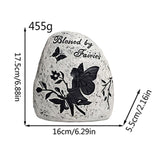 Maxbell Garden Statue Elf Pattern Decorative Ornament for Gifts Outdoor Housewarming Left