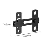 Maxbell Barn Door Lock Latch Sturdy Door Bolt Latch Lock for Window Pet Door Outdoor