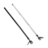Maxbell Stand up Weeder Removal Tool Stainless Steel Weed Puller with Adjustable Rod Black