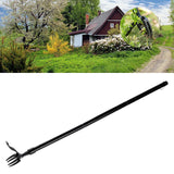 Maxbell Stand up Weeder Removal Tool Stainless Steel Weed Puller with Adjustable Rod Black