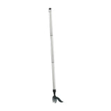 Maxbell Stand up Weeder Removal Tool Stainless Steel Weed Puller with Adjustable Rod Silver