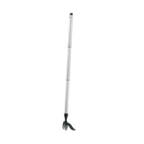 Maxbell Stand up Weeder Removal Tool Stainless Steel Weed Puller with Adjustable Rod Silver