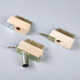 Maxbell Crack Weeder Wire Brush Grout Brush Cleaner for Patio Stones Pavers Driveway with Pointed Handle