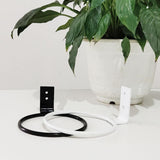 Maxbell Flower Pot Ring Iron Hanging Basket Bracket for Indoor Outdoor Patio Balcony 4inch