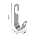 Maxbell Hose Holder Hook Hose Rack Water Hose Storage Hook for Home Terrace Garden