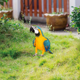 Maxbell Parrot Ground Stake Acrylic Sturdy Decorative Stake for Porch Courtyard Lawn