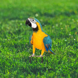 Maxbell Parrot Ground Stake Acrylic Sturdy Decorative Stake for Porch Courtyard Lawn