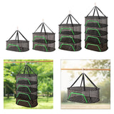 Maxbell Outdoor Hanging Drying Net Sturdy Multifunction for Tea Tableware Dried Fish Single layer