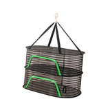 Maxbell Outdoor Hanging Drying Net Sturdy Multifunction for Tea Tableware Dried Fish Double Layer