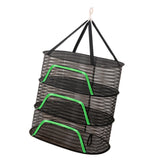 Maxbell Outdoor Hanging Drying Net Sturdy Multifunction for Tea Tableware Dried Fish Three Layer