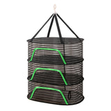 Maxbell Outdoor Hanging Drying Net Sturdy Multifunction for Tea Tableware Dried Fish Three Layer