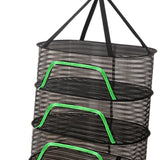 Maxbell Outdoor Hanging Drying Net Sturdy Multifunction for Tea Tableware Dried Fish Three Layer