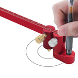 Maxbell Woodworkings Compass Scriber 550mm Aluminum Alloy Sturdy Circle Marking Tool