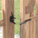 Maxbell Fence Gate Latch Self Locking Courtyards Heavy Duty Versatile Barn Door Lock Long