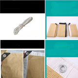 Maxbell Shade Cloth Cover Barn 1M Hole Distance Greenhouse Shade Net Heat Insulation 3mx4m