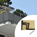 Maxbell Shade Cloth Cover Barn 1M Hole Distance Greenhouse Shade Net Heat Insulation 1mx6m