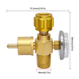 Maxbell Welding Oxygen Valve Replaces Copper for 2L Portable Welding Oxygen Cylinder