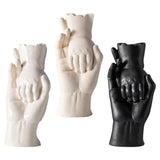 Maxbell Ceramic Vase for Flowers Art Desktop Vase for Housewarming Table Living Room White