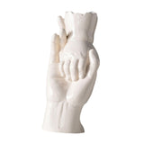 Maxbell Ceramic Vase for Flowers Art Desktop Vase for Housewarming Table Living Room White