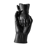 Maxbell Ceramic Vase for Flowers Art Desktop Vase for Housewarming Table Living Room Black