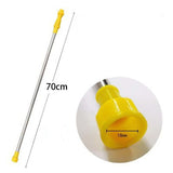 Maxbell 10 Pieces Replacement Sprayer Wand Stainless Steel Agricultural Sprayer Pole 70cm to 130cm
