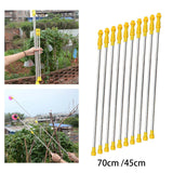 Maxbell 10 Pieces Replacement Sprayer Wand Stainless Steel Agricultural Sprayer Pole 70cm to 130cm