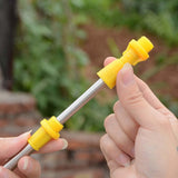 Maxbell 10 Pieces Replacement Sprayer Wand Stainless Steel Agricultural Sprayer Pole 70cm to 130cm