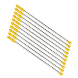 Maxbell 10 Pieces Replacement Sprayer Wand Stainless Steel Agricultural Sprayer Pole 70cm to 130cm