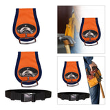 Maxbell Hammer Holder Loop Oxford Cloth Fixed Hammer Holder Carpentry Tool Organizer without Strap Belt