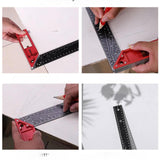 Maxbell Multi Angle Measuring Ruler Right Angle Ruler Professional Woodworking Ruler